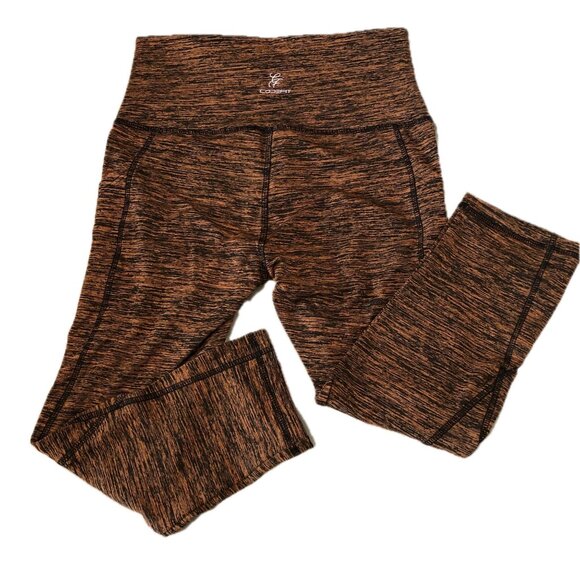 Codefit Pants - Codefit Women/Big Girls Yoga Workout Capri Leggings 2 Pockets Size XS